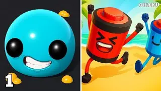 🟢 Clash Of Slimes X Battery Run &ndash; Energy Run Battle! 🔋⚔️ Part 1