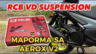 AEROX V2 l RCB VD SERIES SUSPENSION l TAMANG ADJUSTMENT AFTER 1YR NA GAMIT