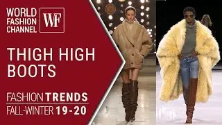 Thigh high boots | Fashion trends fall winter 19/20