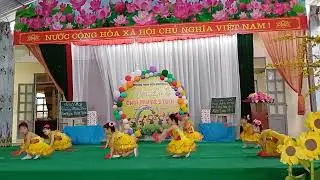 👏 Mưa h&egrave; _ c&aacute;c b&eacute; 4 tuổi AB trường MNKN