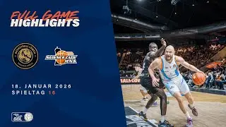 Basketball L&ouml;wen Braunschweig vs. Science City Jena - Full Game Highlights - Spieltag 16, 25/26