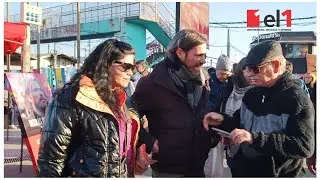 En el marco de su campa&ntilde;a &ldquo;a pulm&oacute;n&rdquo;, Del Ca&ntilde;o visit&oacute; Gregorio de Laferrere