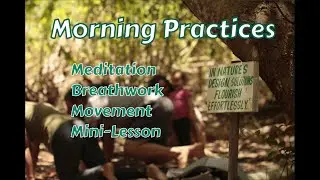 Day 3 of Morning Practices for Mind & Body Connection: Breathwork, Meditation, & Movement (short)