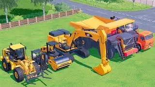 RC TRACTORS, MEGA RC TRUCKS, RC MACHINES COLLECTION!! EXCAVATOR LESU ET30H, KABOLITE K350-200 DIGGER