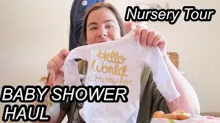 BABY SHOWER HAUL & NURSERY TOUR | First Time Mom 2021