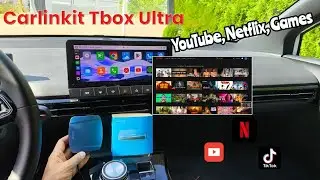 Carlinkit Tbox Ultra: 3-in-1 Android 15.0 CarPlay AI Box