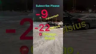 Illinois Weather Today 👍👌☃️🥶☃️🥶❄️🌨️⛄️#weather #viral #viralvideo #snow #cold #chicago #illinois