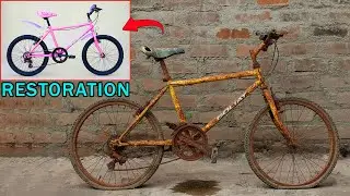 RESTORATION BIKE A FORGOTTEN BIKE FINDS ITS PINK SOUL