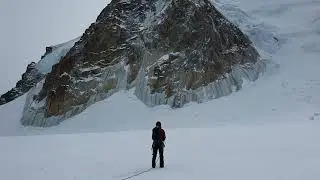 Approaching Triangle du Tacul, Chamonix - 2024.02.21
