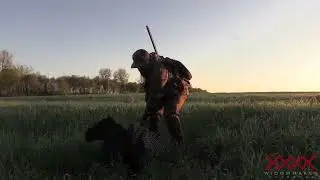 Strutting & Gobbling ON THE ROOST! - Awesome Spring Turkey Hunt in Kansas