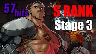 Streets of Rage 4 - S RANK Stage 3 (HARD)