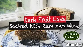 Cake with Wine | Home Cooking | Red wine Tasting | Friends Family in Ireland