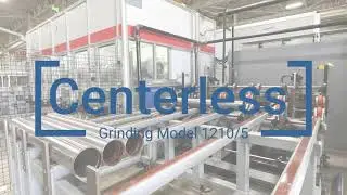 Coated Abrasive Belt Centerless Grinding Acme's Model 1210/5