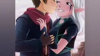The Dragon Prince. Rayla and Callum. /Bang Bang /