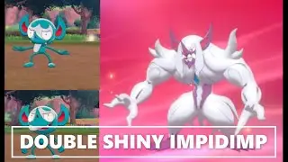 DOUBLE SHINY IMPIDIMP 414 WILD ENCOUNTERS | Pokemon Sword