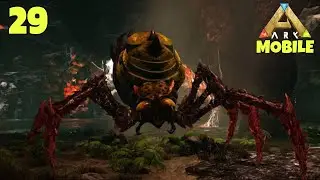 TIME TO DEFEAT BROOD MOTHER BOSS! MY FIRST BOSS FIGHT:&bull; ( ARK MOBILE THE ISLAND SERIES END)