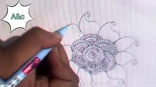 Mandala💕art|🌼beginners Mandala art|Mandala art kaise ❤️Banaye#shortsfeed#art#viral#trending#mandala