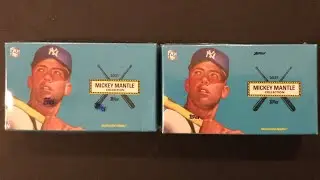 2021 Topps x Mickey Mantle. 5 Cards Per Pack. Parallels 1:5 Packs.
