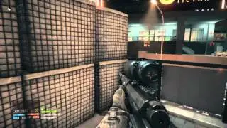 Battlefield 4&trade; kill with sniper SRR-61 defuce - iEysa