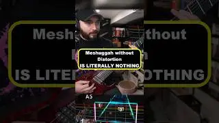 Meshuggah but you get rid of my distortion..