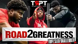 🚨 **TRPT SLED CHALLENGE!! LINEMAN AND DB'S COMPETE!** 🚨