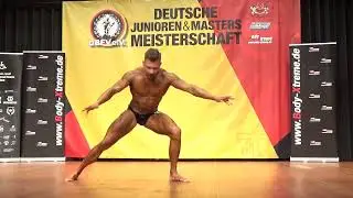 Junioren Bodybuilding bis 85kg @ DBFV e V  Deutsche Junioren  & Masters Meisterschaft 2022