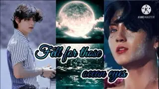 [Taekook Oneshot] Fell for those ocean eyes Part 1/2 DomTae,SubKook
