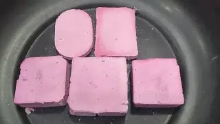 PINK VARIETY SHAPE CRUNCH OF GYM CHALK 💞💖// PLEASE LIKE AND SUBSCRIBE MY VIDEOS AND CHANNEL 💕
