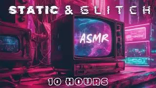 🎧 Experience 10 Hours of Soft Static Glitch Sounds! 😍🔊