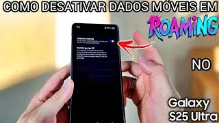 How to disable mobile data roaming on Samsung S25 Ultra
