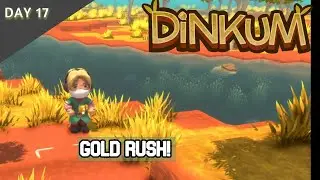 Treasure Hunting for Gold on Day 17 (Dinkum Cozy Let's Play)