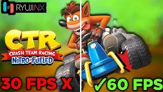 Crash Team Racing Nitro Fueled Ryujinx Fix | Stable 60FPS Settings Tested 100% Working