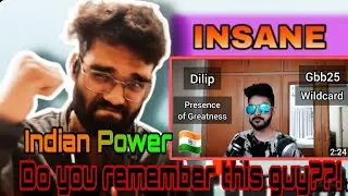 My Reaction to Dilip's GBB2025 Wildcard Performance! | India's Beatboxing Star.