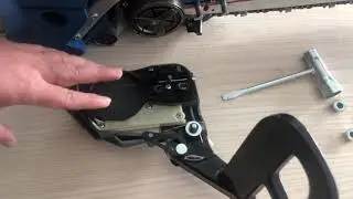 chainsaw brake pad assembly