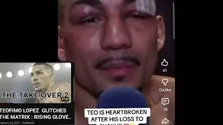 PLAYS VICTIM AFTER  BEING BEAT UP..  TEOFIMO LOPEZ HATES HIMSELF.. never made any real money.