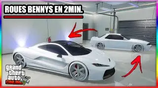 COMMENT AVOIR LES ROUES BENNY'S SUR SES VÉHICULES SUR GTA V ONLINE EN 1.50