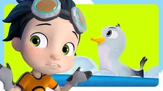 Rusty&rsquo;s Ocean Clean up Mission + More | Cartoon for Kids | Rusty Rivets