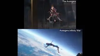 Comparison Scene : Marvel's The Avengers Vs Avengers Infinity War (Mark 7 Vs Iron Spider)