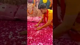 nidhivan rang mahal sejsayiya #bankebiharijitemple#nidhivantemple#radhakrishna #vrindavandham#shorts