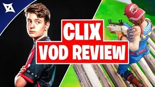 VOD REVIEW - Clix | How to Frag in Fortnite Competitive Trios