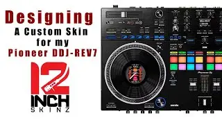 Designing A New Custom Skin For My Pioneer DDJ-REV7 in Pixelmator Pro