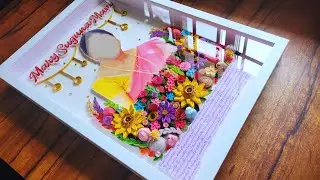 How to make a Quilling name | Quilling art |Quilling name board|Paper craft | Wall decor | Quilling