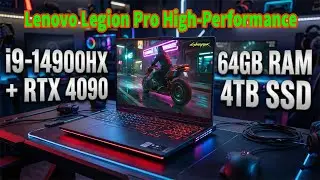 Lenovo Legion Pro BEAST i9 14900HX, RTX 4090, 64GB RAM  Deep Dive