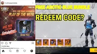 FREE ARCTIC BLUE BUNDLE FOR ALL REDEEM CODE. FAST
