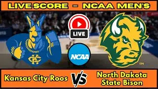 🔴 Kansas City Roos vs North Dakota State Bison | NCAA Men&rsquo;s Basketball | Live Score Update Jan 8