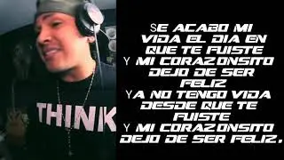 Nigga  se acabo mi vida letra