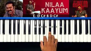 Nilaa Kaayum - Kalamkaval #nilaakaayu  #mammootty #kalamkaval #keyboardtutorials  #aj88 #simplenotes
