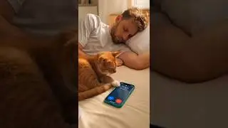 🐱Хозяин: Где мой телефон?😅📱Умный кот