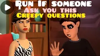 NEVER ANSWER THESE CREEPY QUESTIONS, THEY ARE SPIRITUAL TRAPS [CHRISTIAN ANIMATION]