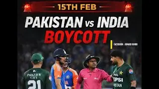 Pakistan vs India Match Boycott | The Big Clash! 💥 Fans Go Crazy Over The Biggest Match postponed !